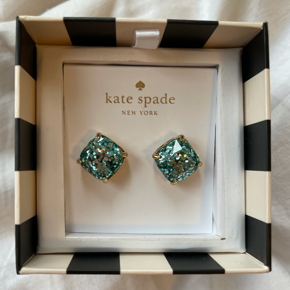 Kate Spade New York Glitter Stud Earrings